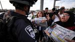Aksi Solidaritas untuk Reporter Al Jazeera di Yerusalem Berakhir Ricuh