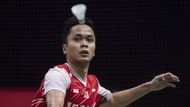Thomas Cup 2022: Anthony Ginting Menang, Indonesia Vs China 1-0
