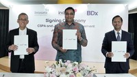 ISAT, BDx, Lintasarta dan Starone pada Kamis (12/5/2022), mengumumkan telah menandatangani perjanjian jual beli saham bersyarat (CSPA) dan perjanjian usaha patungan. Adapun, nilai perusahaan patungan tersebut diperkirakan mencapai US$300 juta setelah penyelesaian CSPA.