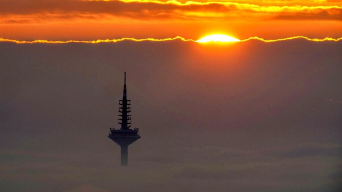 Jepretan foto-foto dari para fotografer di Frankfurt, Jerman sanggup membuat orang-orang berdecak kagum. Penasaran seperti apa hasil jepretannya?