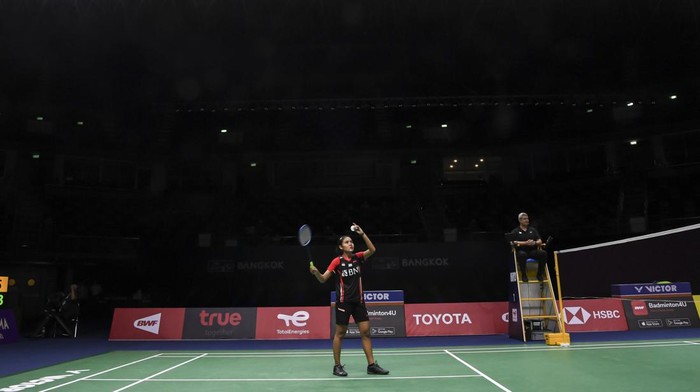 Bilqis Prasista curi atensi usai kalahkan Akane Yamaguchi. Namun langkahnya terhenti di Uber Cup 2022 usai takluk dari wakil China 21-19, 18-21 dan 7-21.