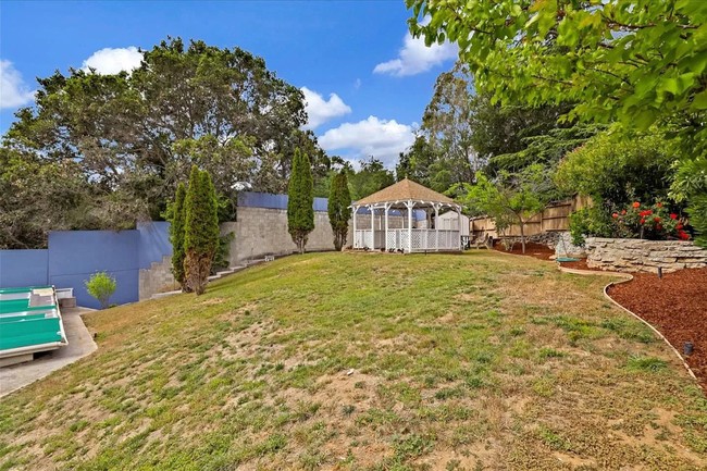 Halaman belakang yang luas cukup untuk mengakomodasi berbagai aktivitas. Siapa yang mau tinggal di rumah ini? (Foto: Dok. Live Play Real Estate)