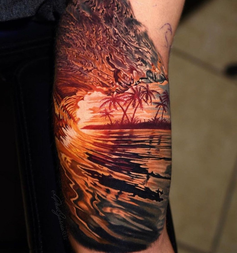 fotoinet Seni Tato 3D yang Bikin Mata Kagum