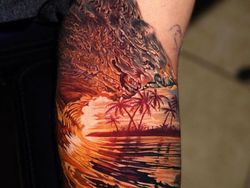 Seni Tato 3 Dimensi yang Bikin Mata Kagum