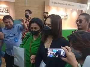 Iqlima Kim Lemas Banget saat Datang ke Kementerian PPPA