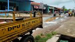 Jalan Rusak yang Viral Ditanami Pohon Pisang Diperbaiki