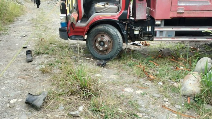 Kelompok Kriminal Bersenjata (KKB) Papua menembaki sopir truk pengangkut pasir di Kabupaten Puncak, Papua.