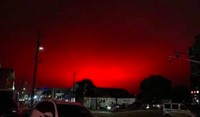 langit merah