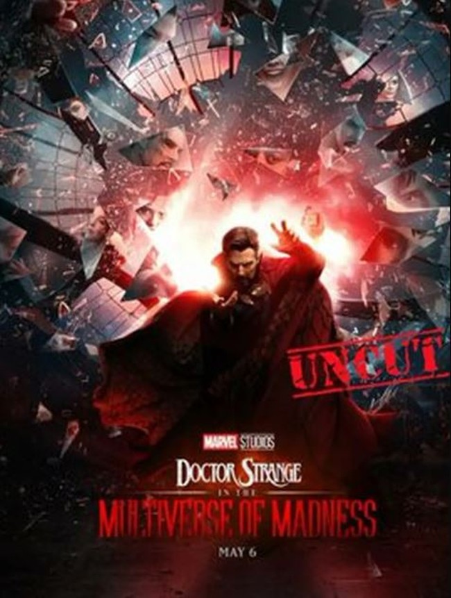 Nah kalau gini kan film Doctor Strange jadi punya versi uncut juga kayak KKN Desa Penari. Kalau kamu udah nonton keduanya belum nih? Foto: Twitter/@sipalingmarvel