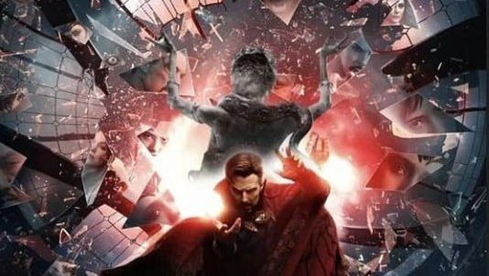 Meme film KKN Desa Penari dan Doctor Strange