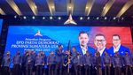Momen AHY Diteriaki Presiden Sebelum Lantik Pengurus PD Sumut