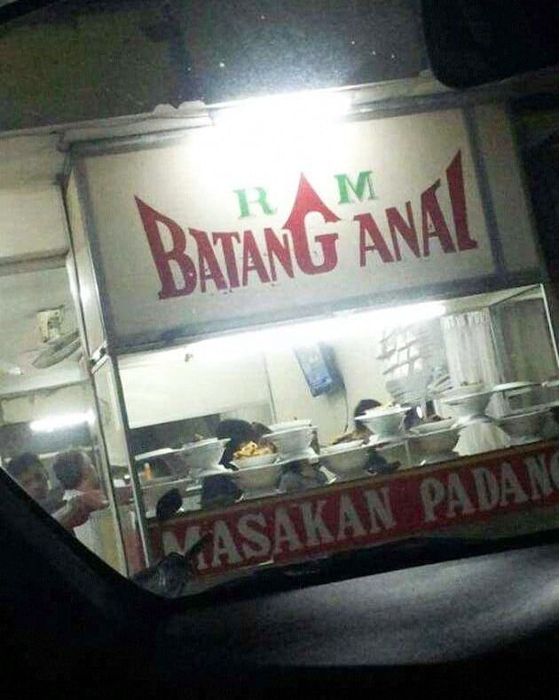 7 Warung Makan Ini Punya Nama Nyeleneh, Netizen Geleng-geleng Kepala