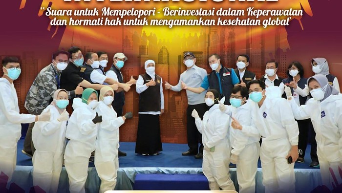 Pamflet peringatan Hari Perawat Internasional