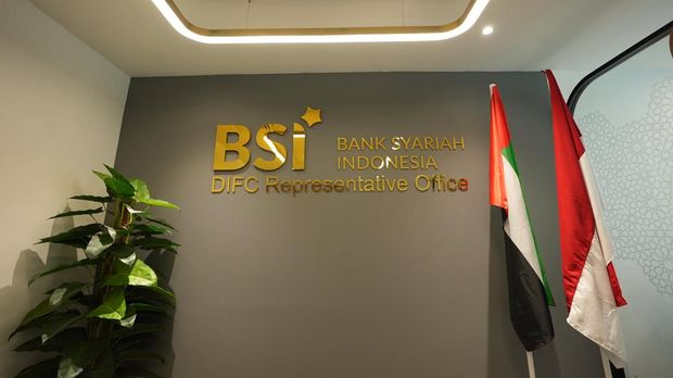 PT Bank Syariah Indonesia Tbk di Dubai (CNBC Indonesia/Aif)