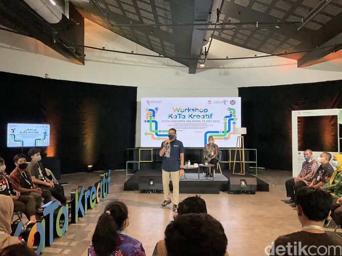 Sandiaga dalam Workshop Kota Kreatif di Salihara Arts Center Jakarta