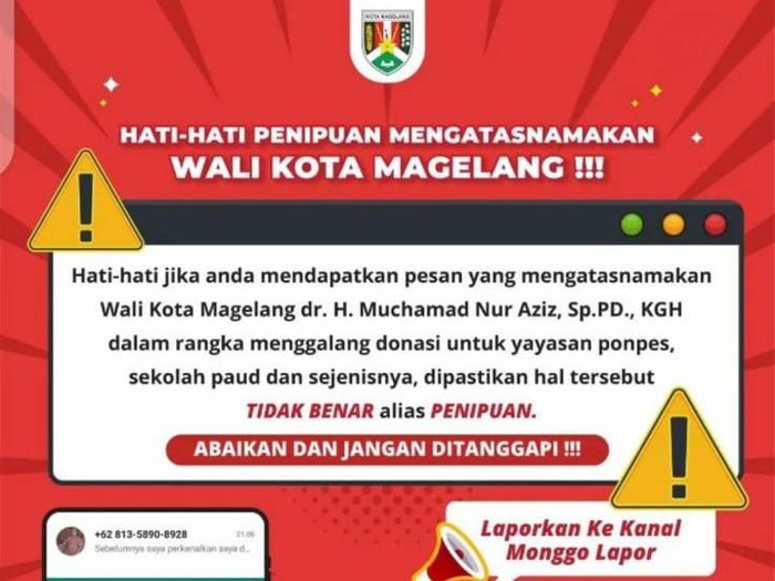 Tangkapan layar dari akun Instagram @magelang_raya