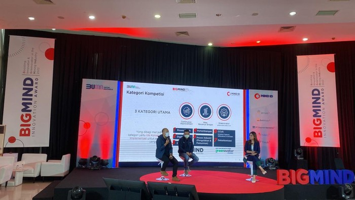 BUMN Holding Industri Pertambangan MIND ID menggelar BIGMIND Innovation Award 2022