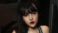 Cibeby rutin nge-gym agar tubuhnya lebih kencang dan seksi. (Foto: dok. Cibeby) 