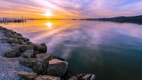 Danau seluas hampir 50 mil persegi di wilayah Umbria ini dikenal dengan hidangan tradisional yang berbeda.  (CNN)