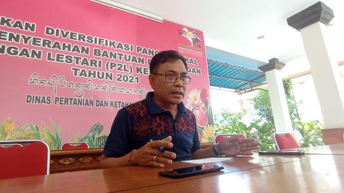 Kepala Dinas Pertanian dan Ketahanan Pangan Bali I Wayan Sunada.