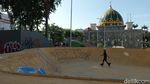 Duh, Skate Park Gedung Creative Center Bekasi Dipenuhi Vandalisme