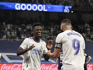 Benzema dan Vinicius Makin Klik! Bakal Kian Ciamik?