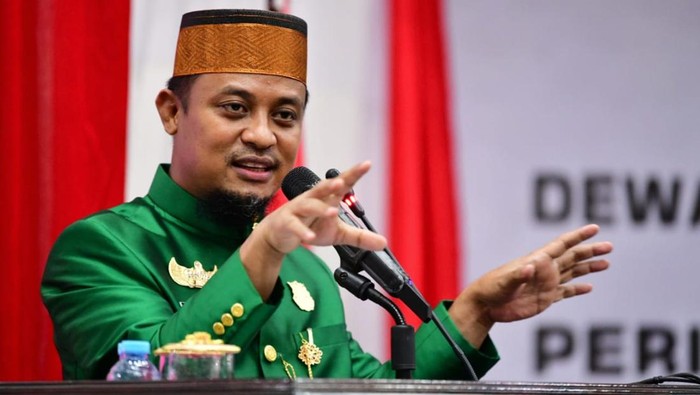 Gubernur Sulsel Andi Sudirman Sulaiman.