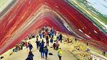 Potret Montana de Siete, Gunung Pelangi yang punya 7 Warna di Peru