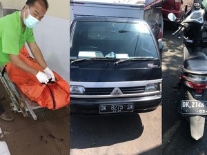 Tertabrak Mobil Boks, Warga Asal Pacitan Tewas di Denpasar