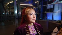 Marshanda saat ditemui di XXI Epicentrum, Kuningan, Jakarta Selatan, Kamis (12/5/2022) malam. Foto: Noel/detikcom