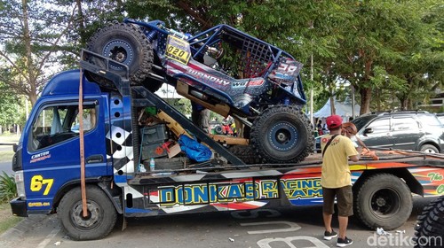 Melihat persiapan Kejurnas Offroad di Mandalika