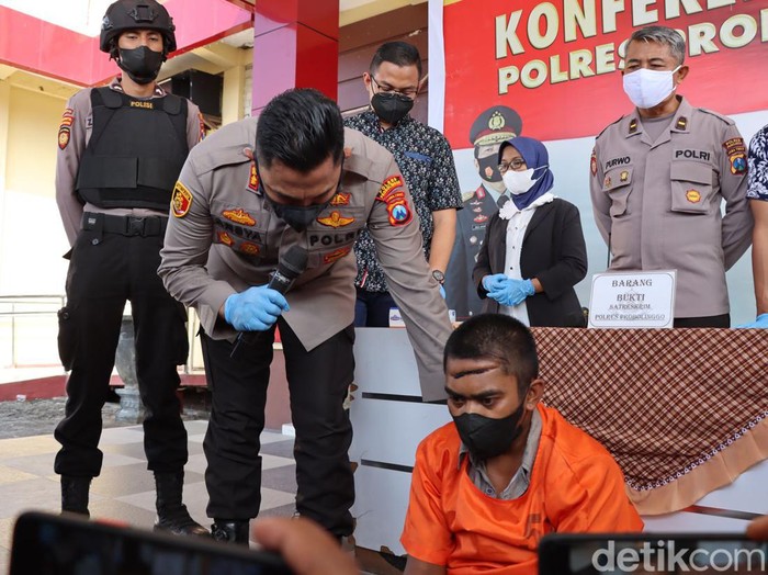 Pelaku pembunuhan Andungsari Probolinggo