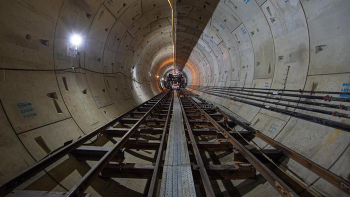 Pembangunan MRT Jakarta Fase 2A CP 201 Capai 37,73%