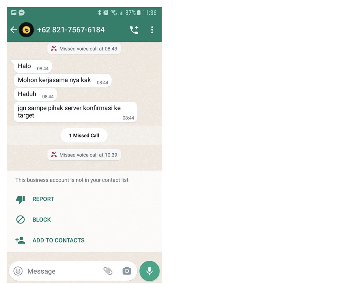 Penyadapan WhatsApp