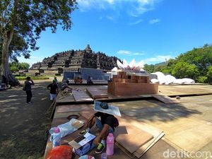 Ada 2 Sesi Penerbangan Lampion Waisak di Borobudur, Ini Jadwalnya