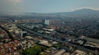 Kementerian PUPR menyatakan, pembangunan Jalan Layang Kopo tersebut telah mencapai 93 persen.