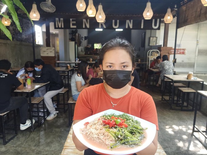 Rujak kuah pindang Men Runtu Sanur