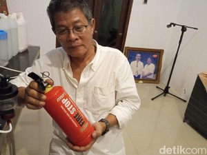 Selain Nikuba, Aryanto Ciptakan Pemadam Api dari Kulit Singkong