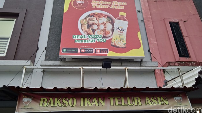 Bakso Ahan Gurih Nikmat! Bakso Ikan Isi Telur Asin Ada di Pasar 8 Alsut