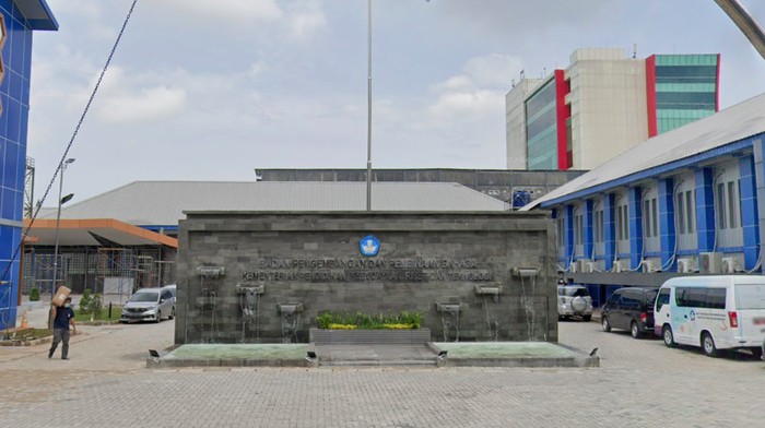 Gedung Badan Pengembangan dan Pembinaan Bahasa Kemendikbud Ristek (dok Google Maps)