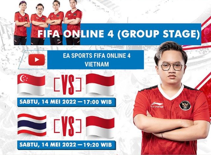 Jadwal dan Link Live Streaming FIFA Online 4 di SEA Games 2021