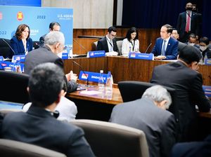 Jokowi dan Pemimpin ASEAN Bahas Perubahan Iklim Bareng Wapres AS