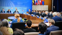 Jokowi mengatakan ASEAN berkomitmen meningkatkan proporsi energi terbarukan dari 14 persen pada 2018 menjadi 23 persen pada 2025.