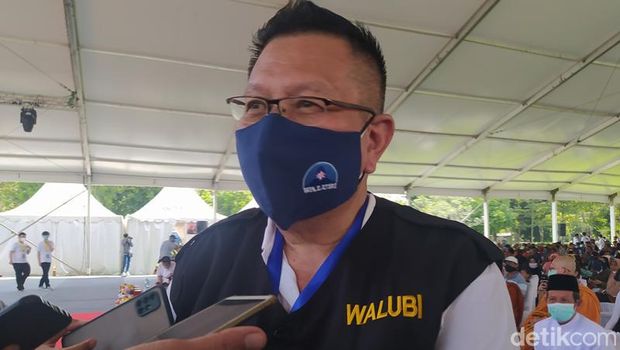 Ketua 2 DPD Walubi Jateng, Tanto Soegito Harsono, di Magelang, Sabtu (14/5/2022).
