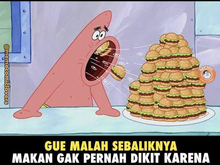 10 Meme Kekenyangan yang Bikin Langsung Mager