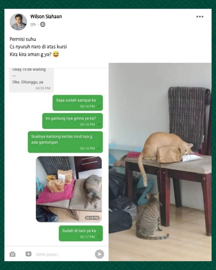 10 Momen Pesan Makanan via Ojek Online Ini Bikin Netizen Heran