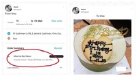 Meminta untuk tambahan tulisan dan lilin ulang tahun, pelanggan ini justru menanggung malu. Kue ulang tahun untuk temannya jadi tertulis Happy Birthday Lia dan Lilin. Foto: Instagram/lambeonlen
