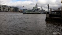 HMS Belfast kapal perang yang kini menjadi museum terapung