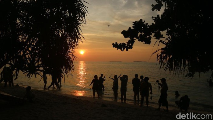 Pantai Ujung Gelam, Karimunjawa, Sabtu (14/5/2022).