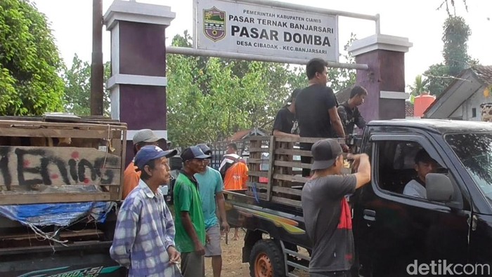 Pasar Hewan di Ciamis Ditutup